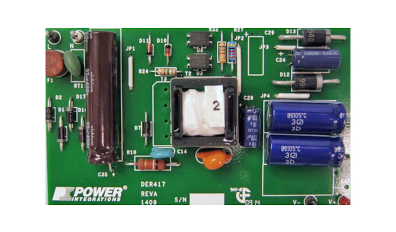 Power Integration's 8W reference design for appliance PSUs achieves zero standby power rating